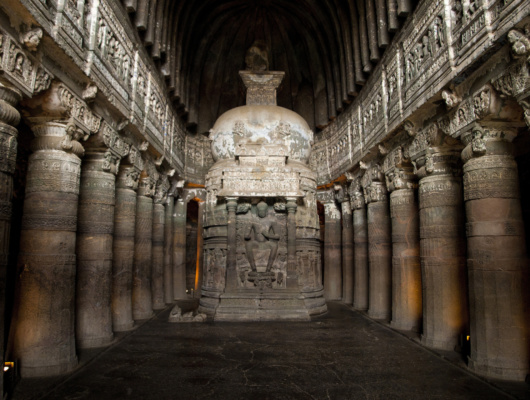 Ellora-grotte-motifs